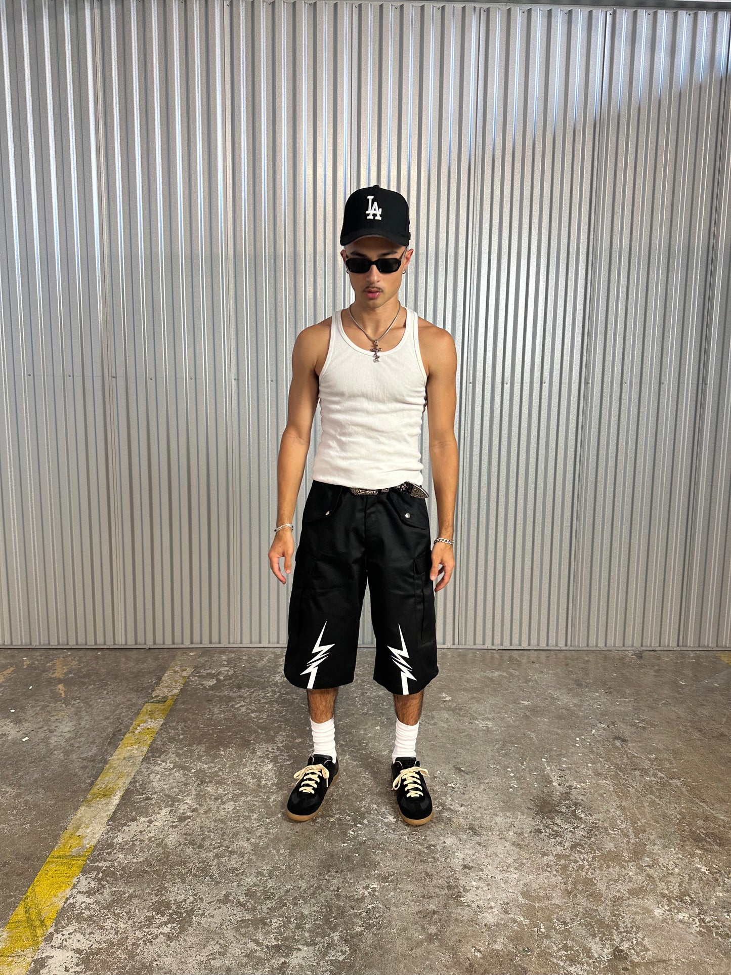 Raijin Military Cargo Shorts