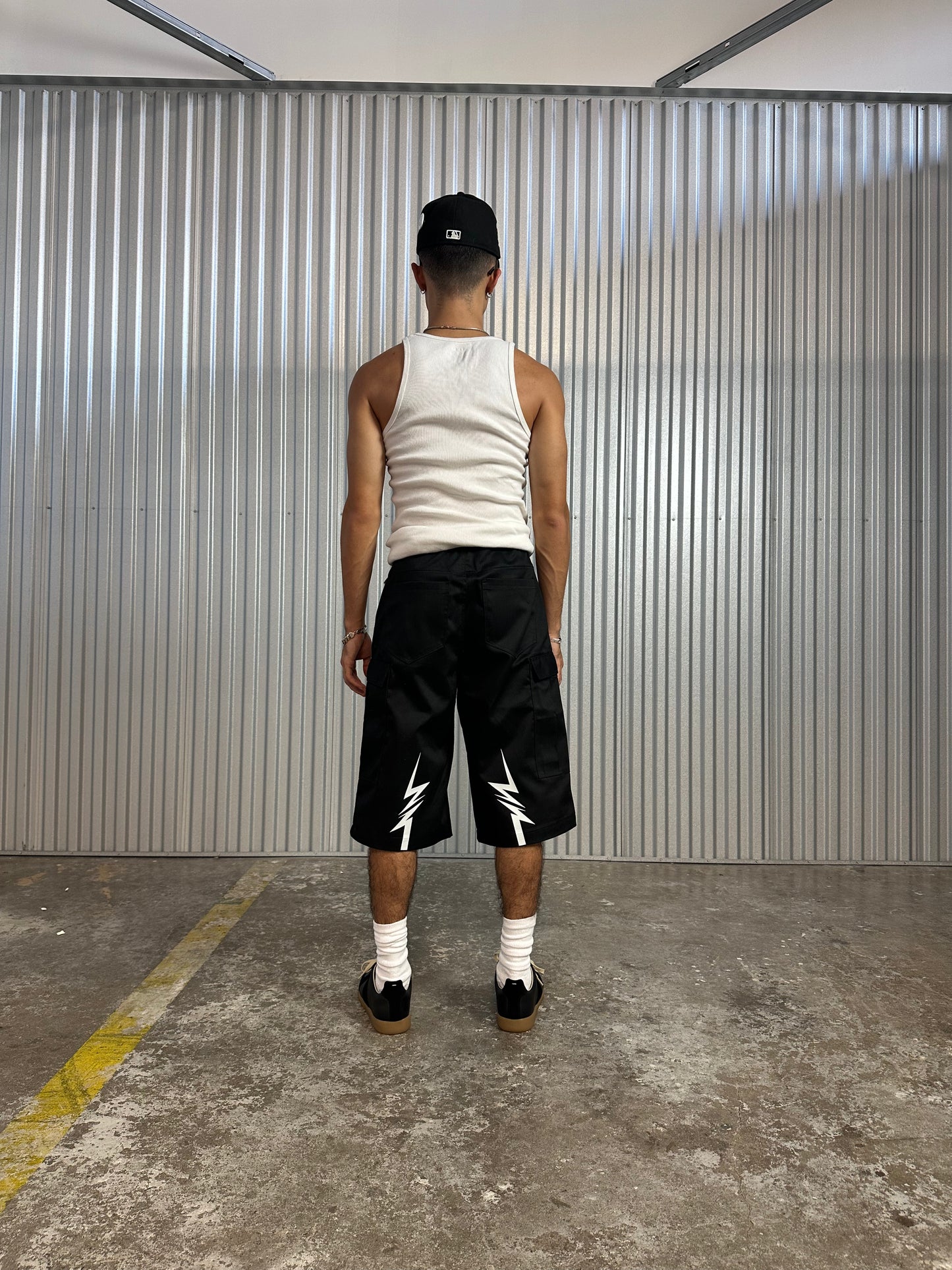 Raijin Military Cargo Shorts